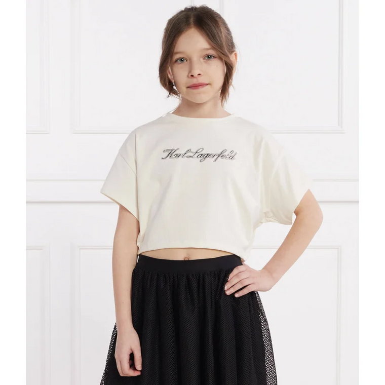 Karl Lagerfeld Kids T-shirt | Cropped Fit