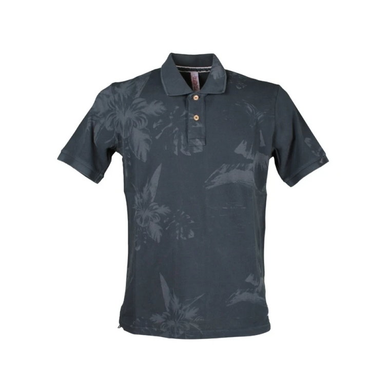 Koszulka Polo Slim Fit Kwiatowy Bob