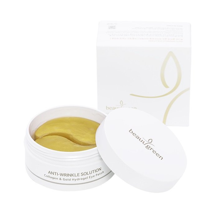 BEAUUGREEN Collagen & Gold Hydrogel Eye Patch, 60 szt.