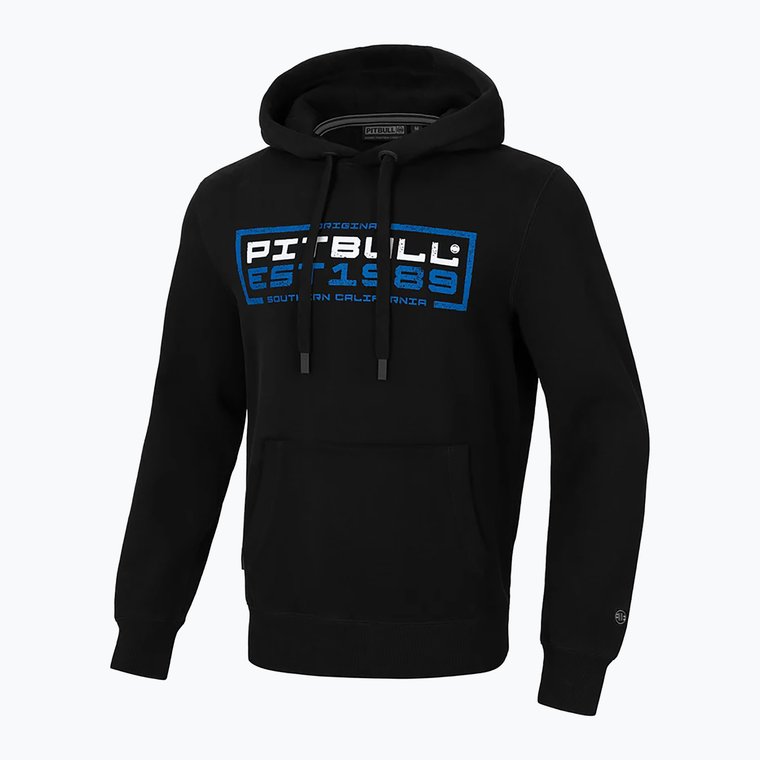 Bluza męska Pitbull West Coast Hooded In Blue black