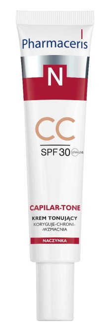 Pharmaceris N CAPILAR-TONE Krem tonujący CC SPF30 - 40 ml