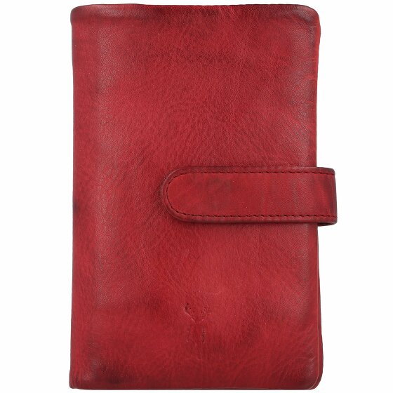 Jack Kinsky Nelson Wallet RFID Leather 9,5 cm rot