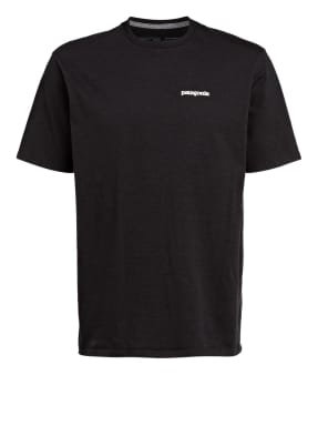 Patagonia T-Shirt P-6 schwarz