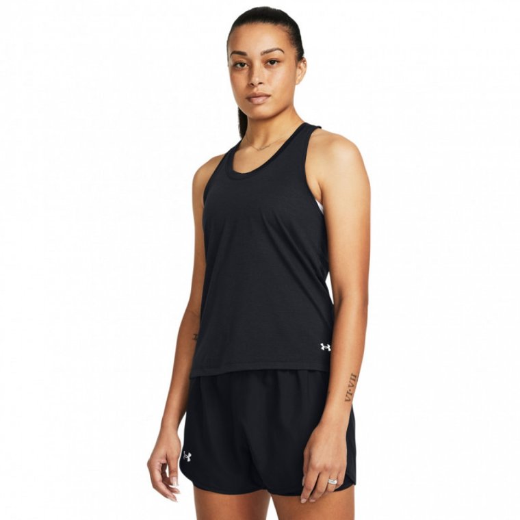 Damski top do biegania Under Armour UA Streaker Singlet - czarny