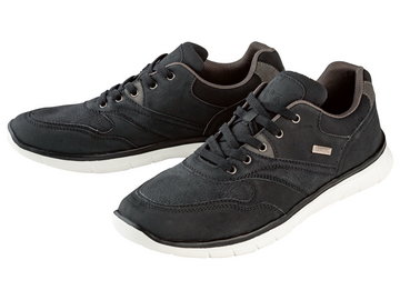 footflexx Sneakersy męskie, 1 para (41, Czarny/szary)