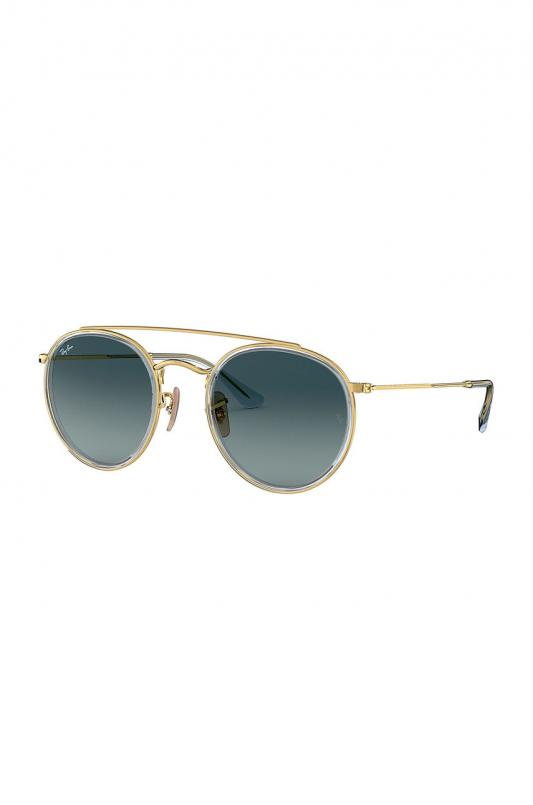 Ray-Ban okulary przeciwsłoneczne 0RB3647N damskie kolor złoty