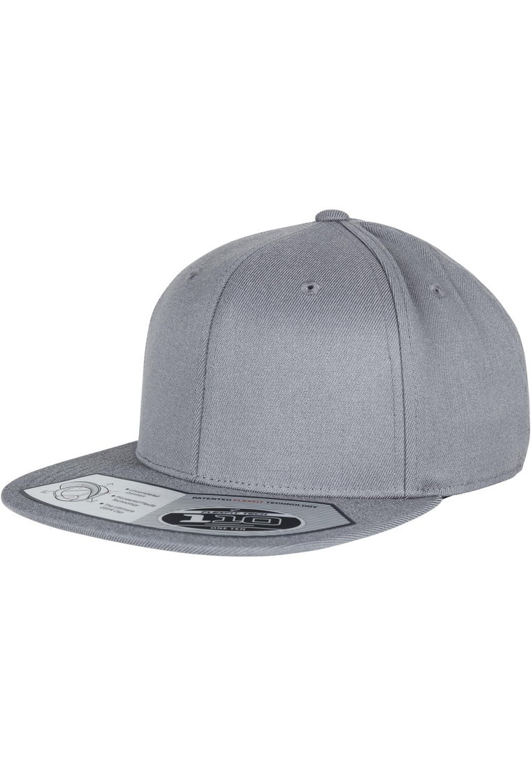 Czapka Z Daszkiem  Snapback Szara Flexfit 110 Fitted