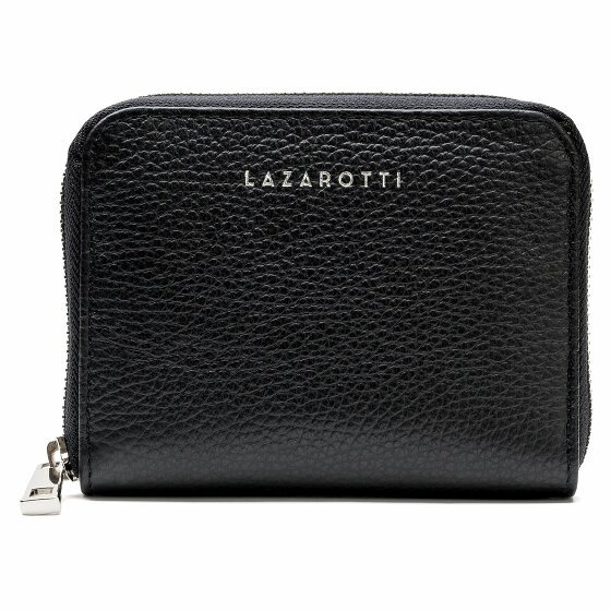 Lazarotti Milano Leather portfel skórzany 13,5 cm black