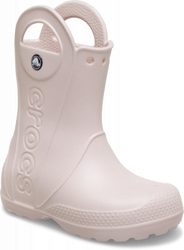 Dziecięce Lekkie Kalosze Gumowce Crocs Handlle Rain 12803 Boot 29-30