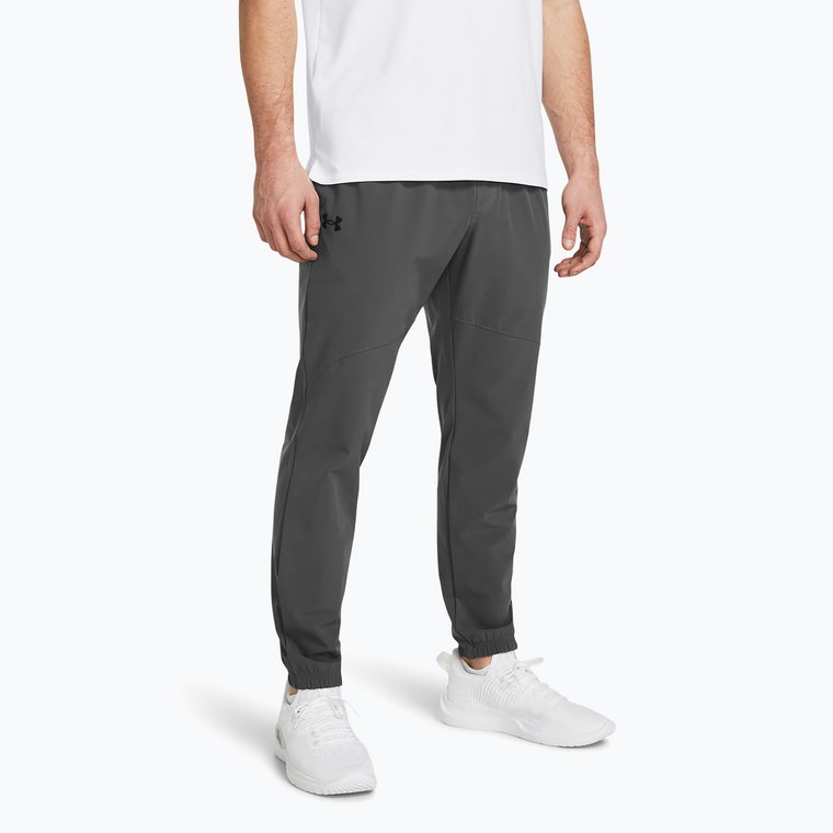 Spodnie męskie Under Armour Stretch Woven Joggers castlerock/black | WYSYŁKA W 24H | 30 DNI NA ZWROT