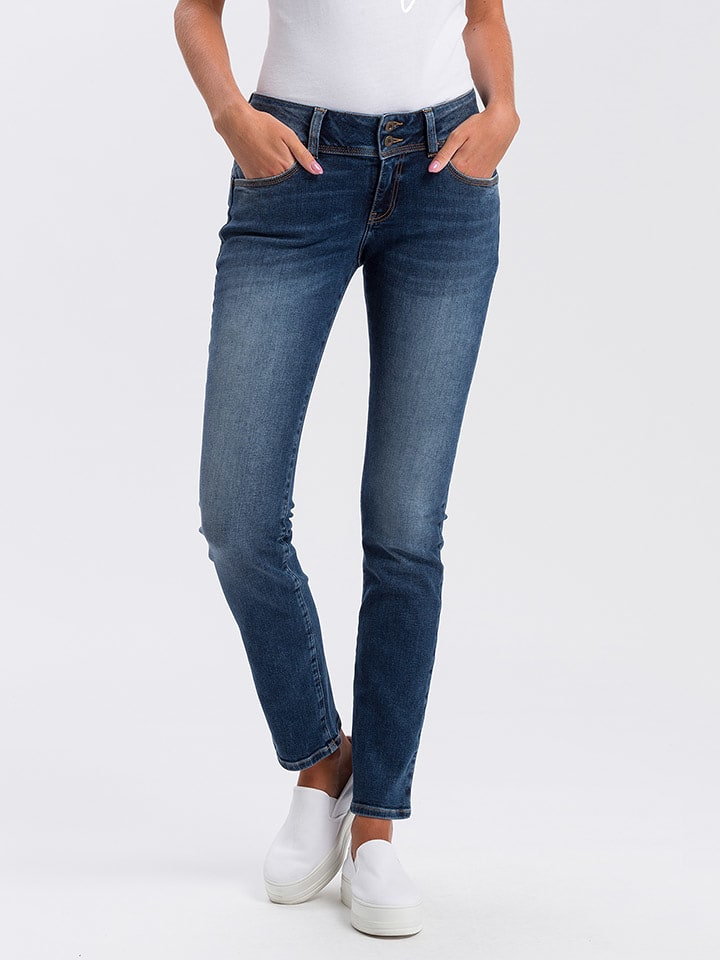 Cross Jeans Dżinsy - Regular fit - w kolorze granatowym