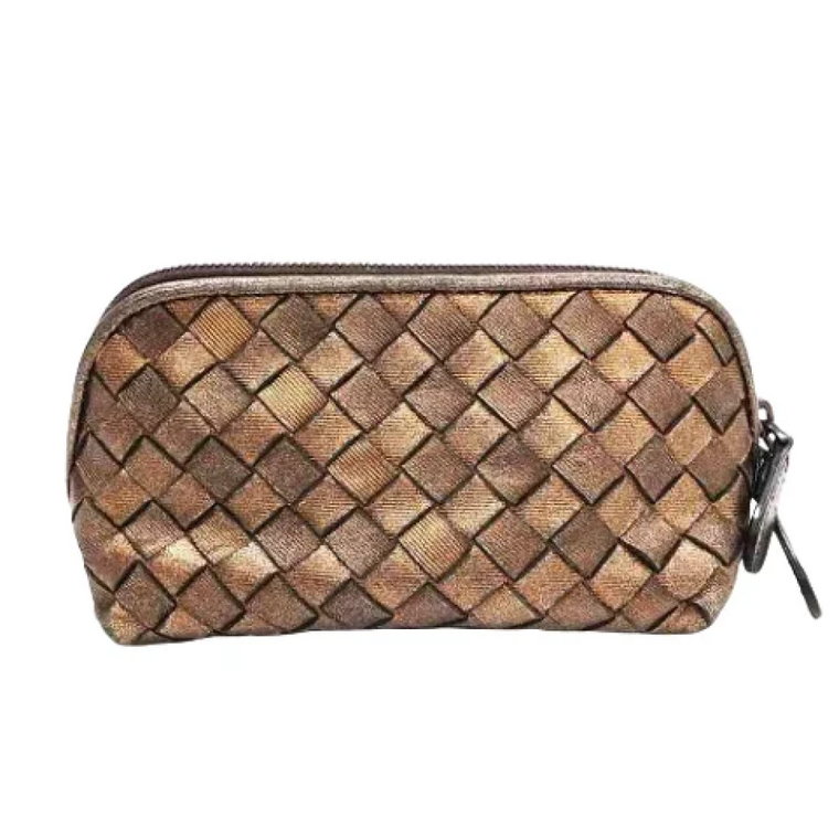 Pre-owned Leather clutches Bottega Veneta Vintage