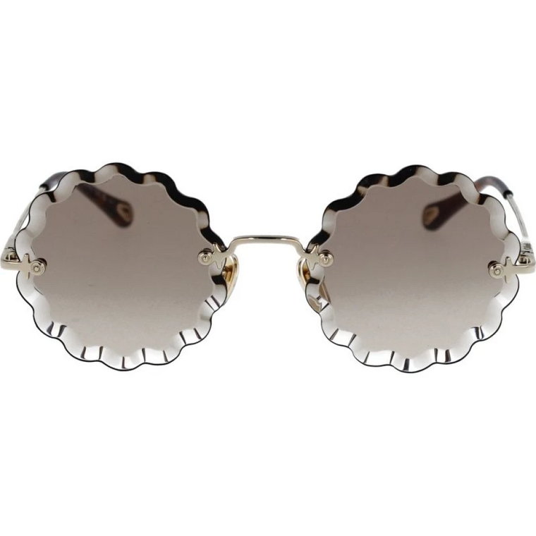 Stylowe Okulary Przeciwsłoneczne z Gradientowymi Soczewkami Chloé