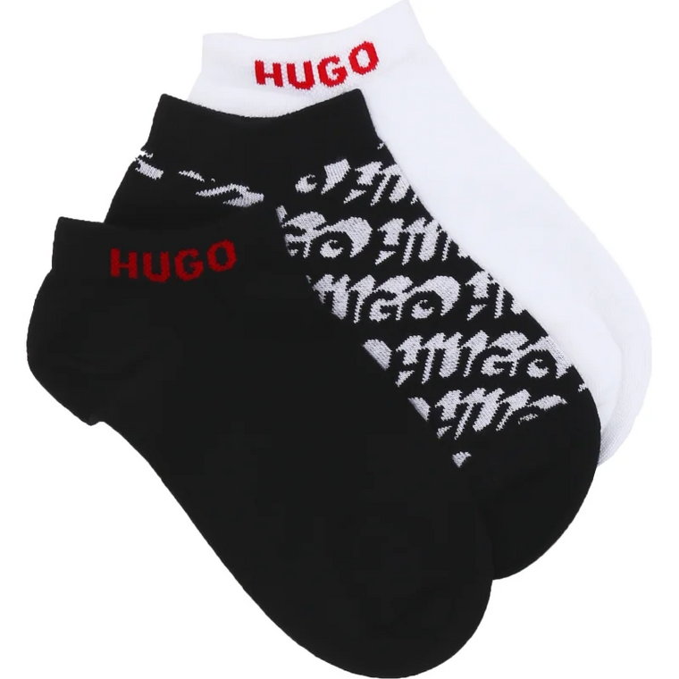 Hugo Bodywear Skarpety/stopki 3 pack