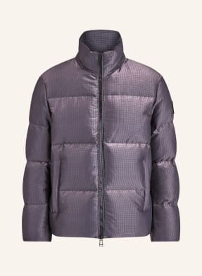 Belstaff Kurtka Puchowa Grid Paxton lila