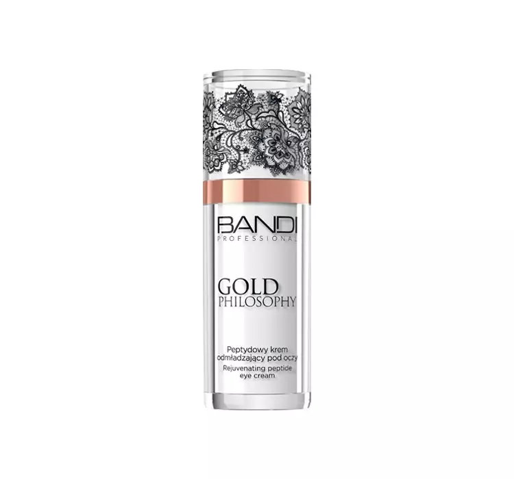 BANDI PROFESSIONAL GOLD PHILOSOPHY PEPTYDOWY KREM ODMŁADZAJĄCY POD OCZY 30ML