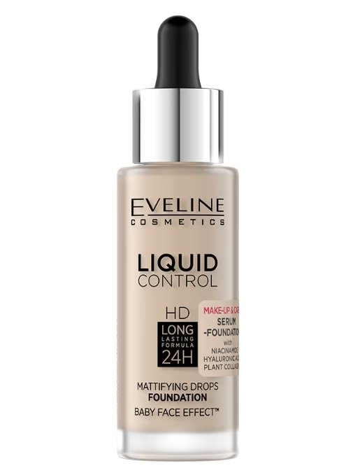 Eveline Podkład Liquid Control 010 Light Beige