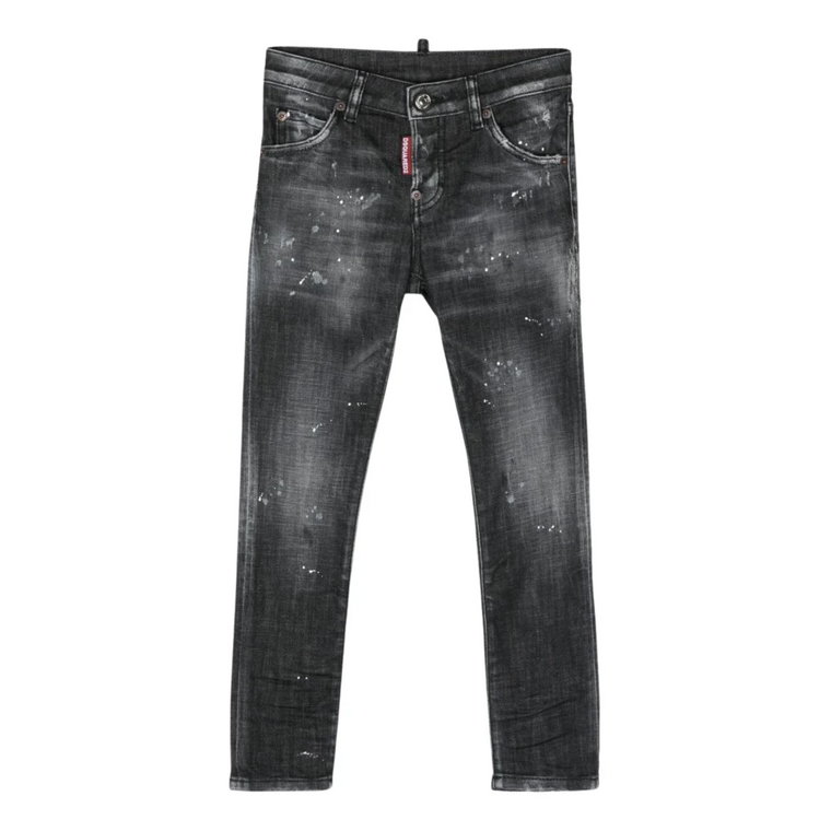 Cool Girl Czarne Jeansy Dsquared2