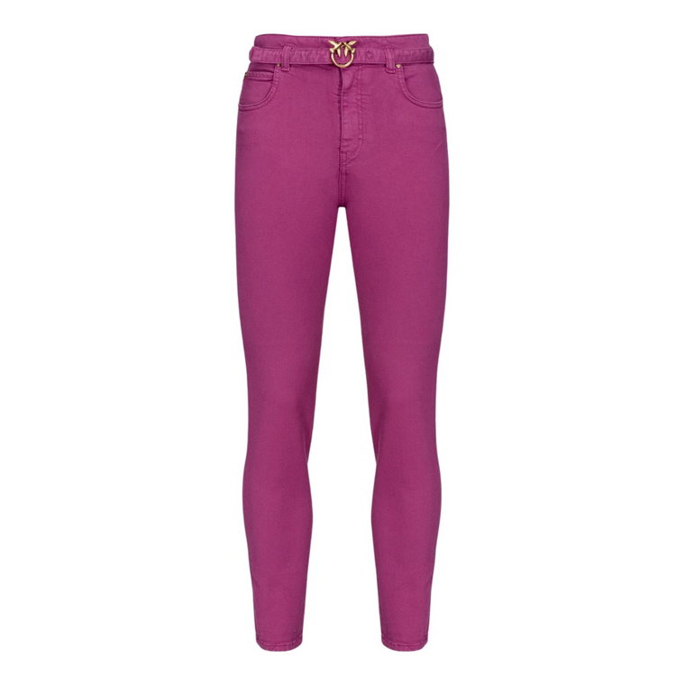 Pantalon skinny en bull stretch coloré Pinko