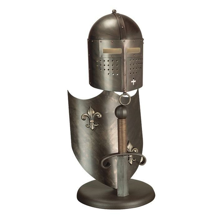 Lampa stołowa ELSTEAD LIGHTING Crusader Crusader T/L, GX53, brązowa