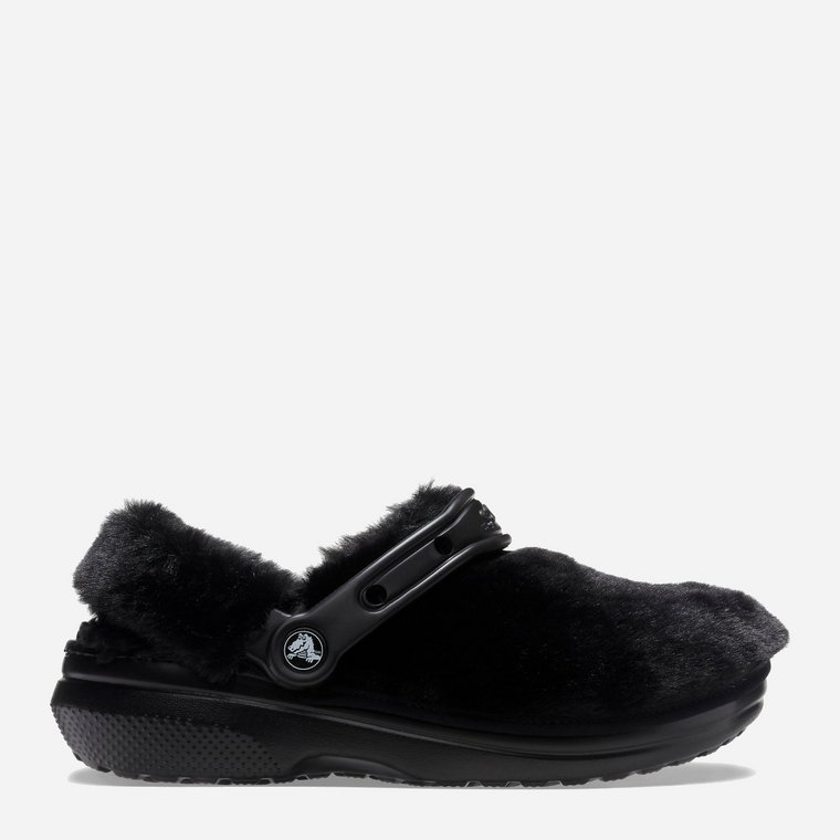 Kroksy damskie z futerkiem Crocs Classic Fur Sure 207303-BLK W6 36-37 22cm Czarne (191448821552). Crocsy, chodaki damskie