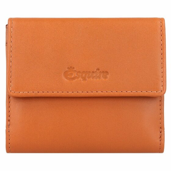 Esquire Peru Wallet RFID Leather 10 cm cognac