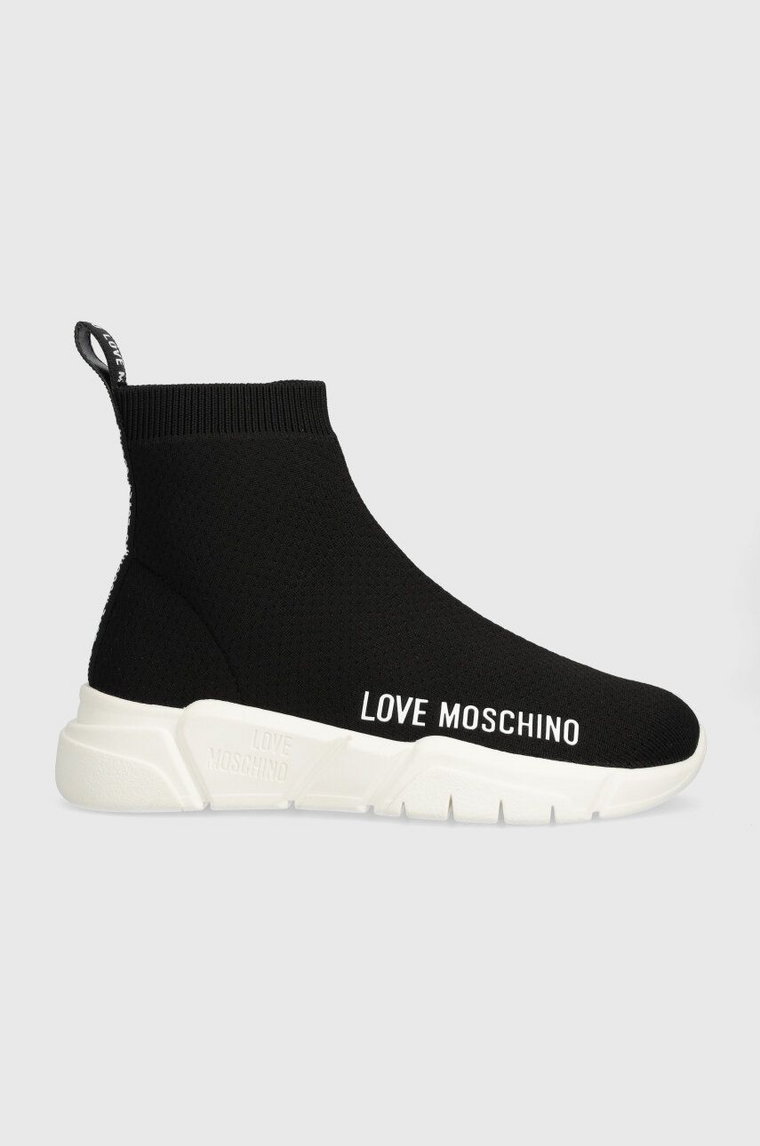 Love Moschino sneakersy kolor czarny JA15263G1IIZ500A