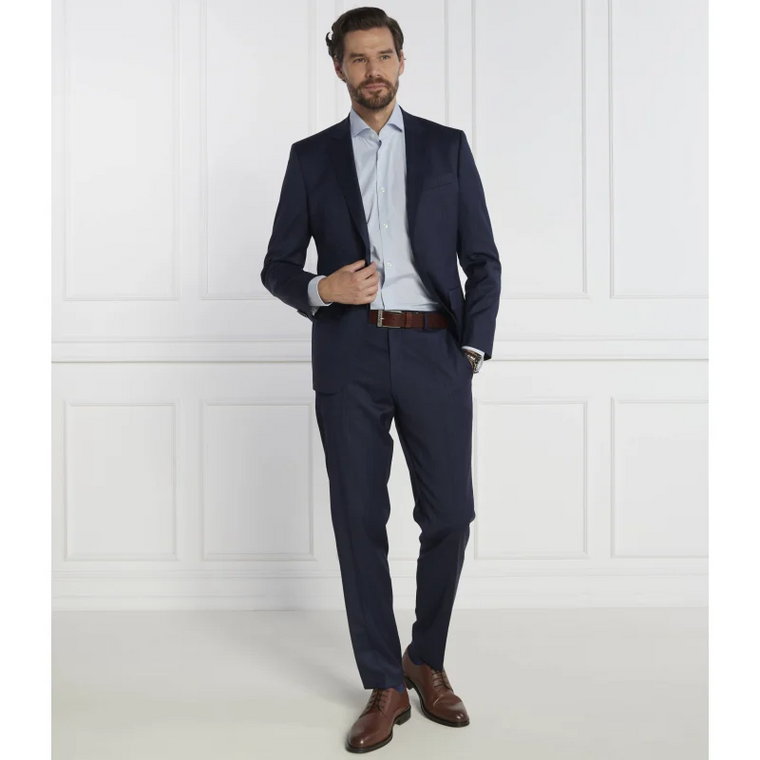 BOSS BLACK Wełniany garnitur Huge | Slim Fit