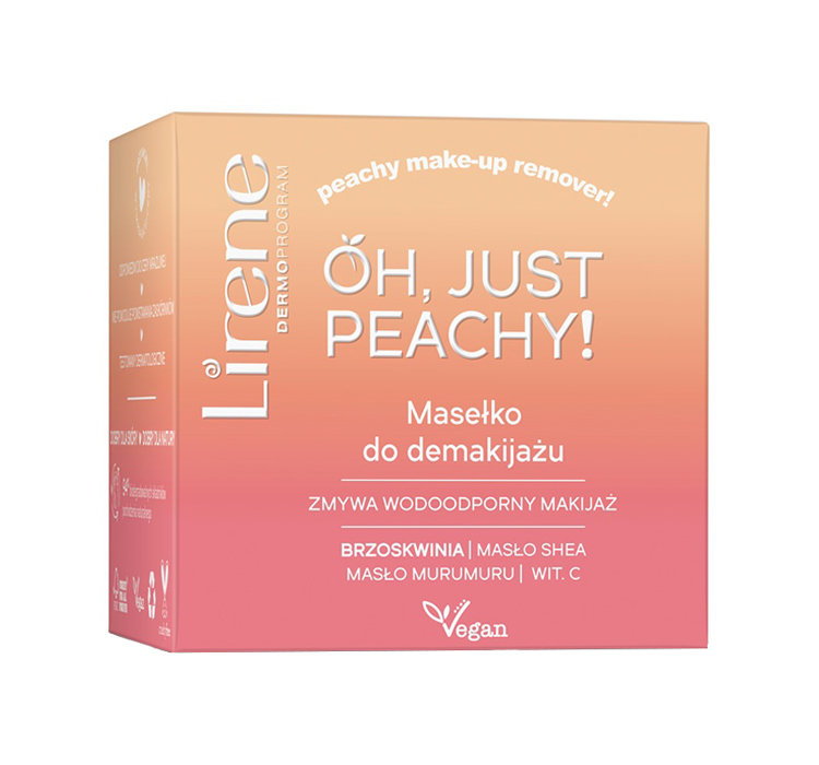 LIRENE OH JUST PEACHY MASEŁKO DO DEMAKIJAŻU 45G