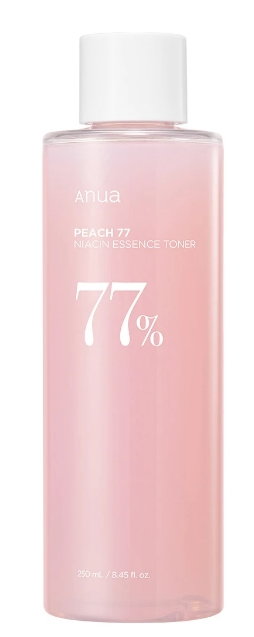 Anua Peach Nawilżający tonik esencja z 77% Ekstraktem z brzoskwini