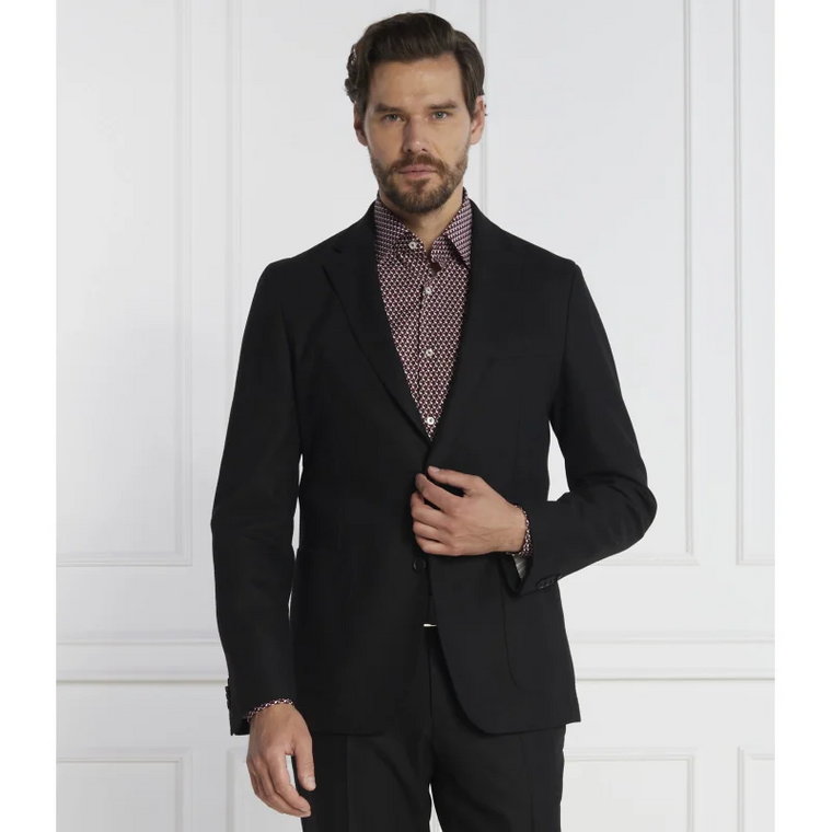 BOSS BLACK Marynarka P-Hanry | Slim Fit | z dodatkiem wełny