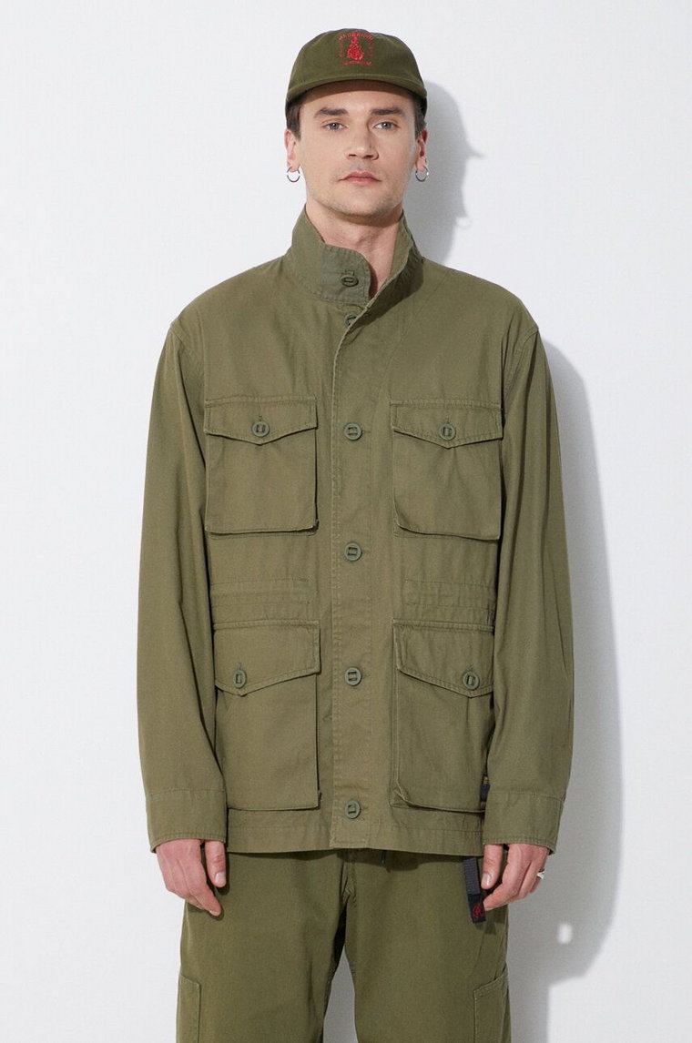 Carhartt WIP kurtka bawełniana Unity Jacket kolor zielony przejściowa I032981.1YS4G