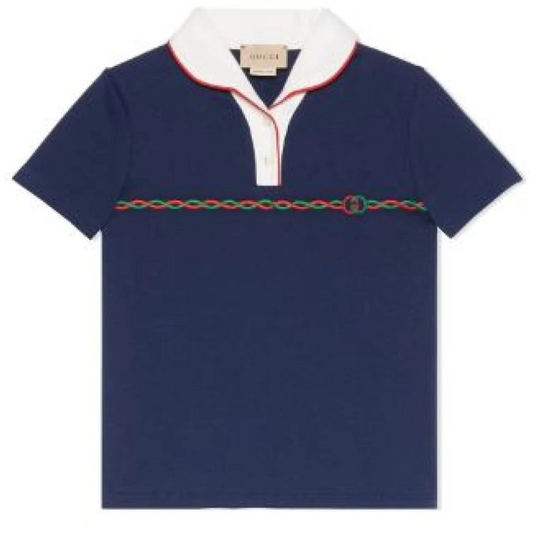 Modna Kolekcja Koszulek i Polo Gucci