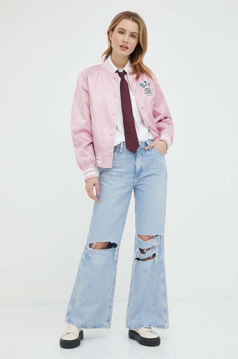 Wrangler jeansy Bonnie damskie high waist