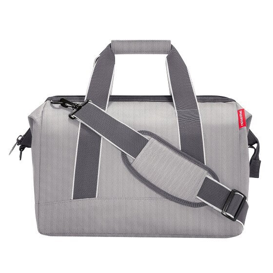 reisenthel Allrounder M Weekender Travel Bag 40 cm herringbone grey