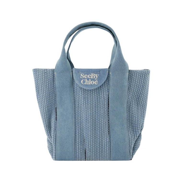 Laetizia Denim Tote Bag See by Chloé