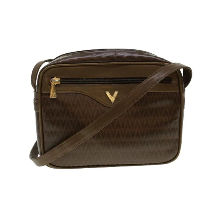 Pre-owned Canvas shoulder-bags Valentino Vintage