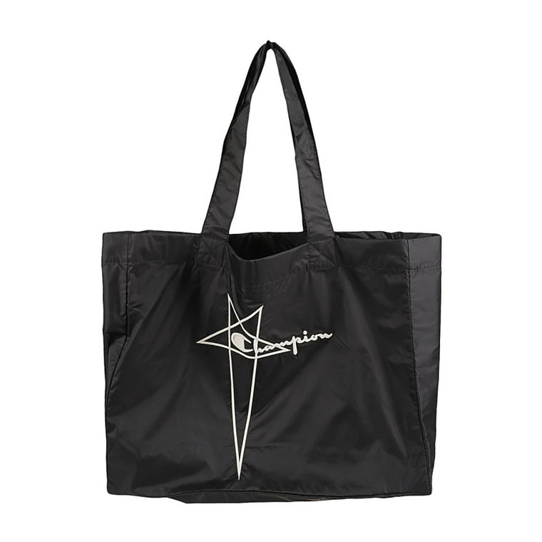 Logo Tote Bag, Czarny Rick Owens