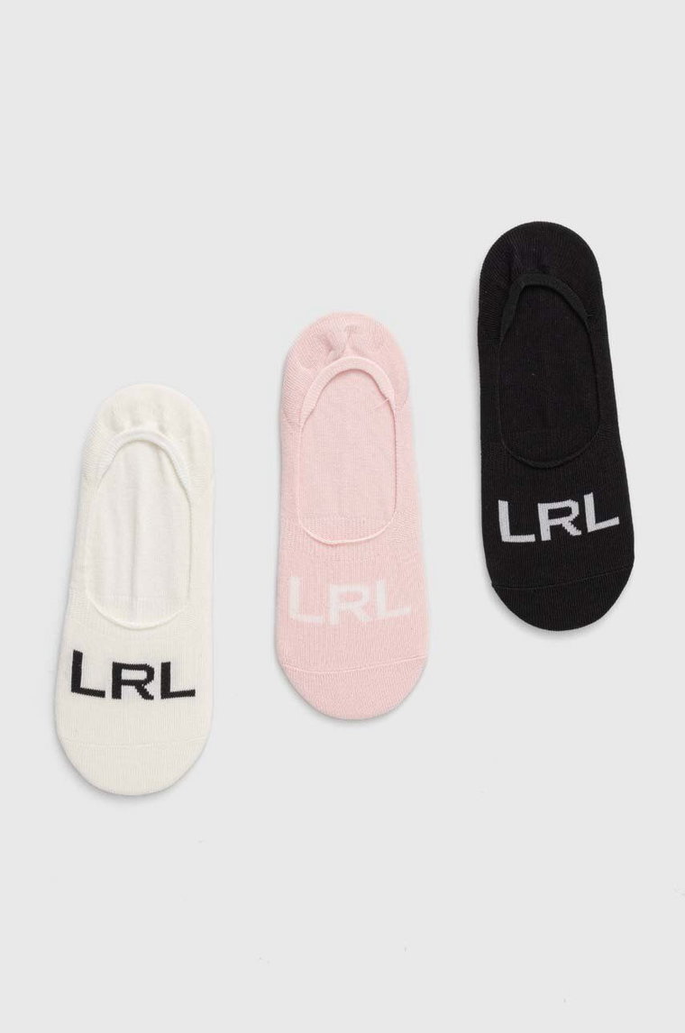 Lauren Ralph Lauren skarpetki 3-pack damskie