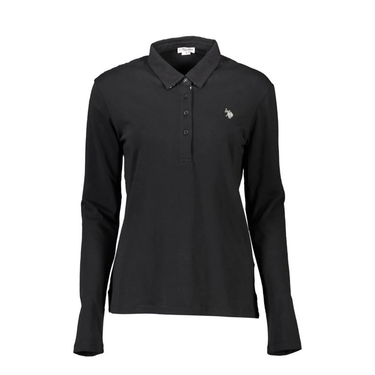 Black Koszulka Polo U.s. Polo Assn.