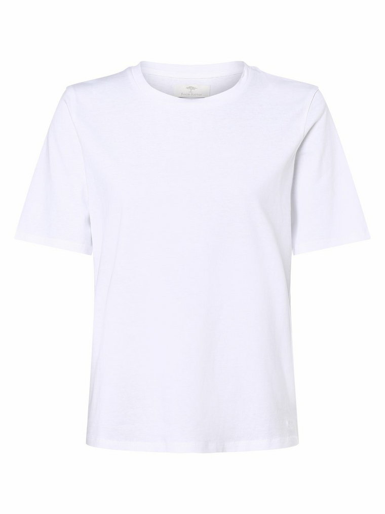 Fynch-Hatton - T-shirt damski, biały
