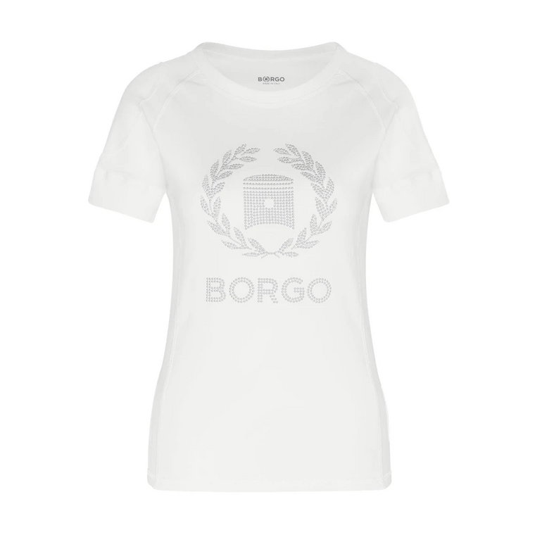 Andalusia Miura Bianco T-Shirt Borgo