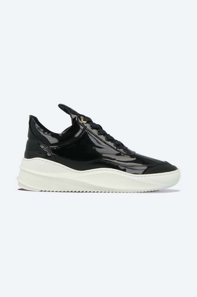 Filling Pieces sneakersy skórzane Low Top Sky Shine 25528301861 kolor czarny 25528301861-BLACK