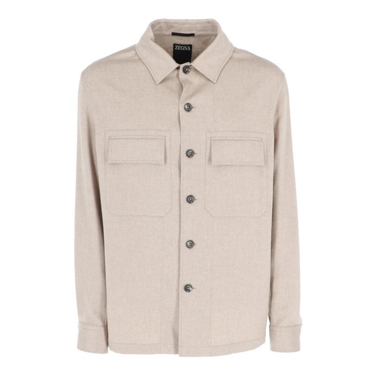 Stylowa Overshirt dla Mężczyzn Ermenegildo Zegna