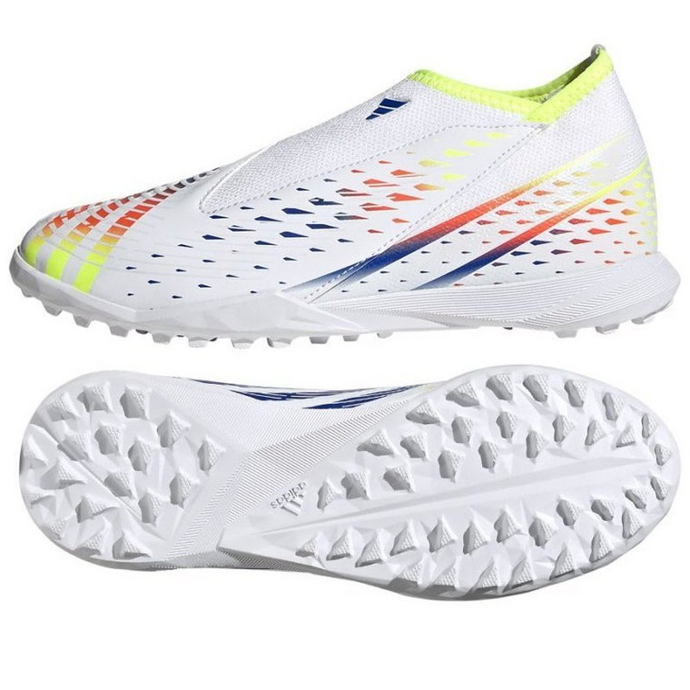 Buty piłkarskie adidas Predator Edge.3 Ll Tf Jr GV8490 białe białe