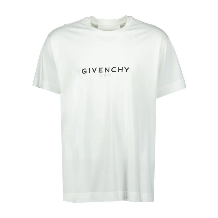 T-shirt z nadrukiem logo Givenchy