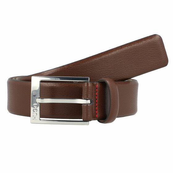 Hugo Gellot Belt Leather dark brown 100 cm