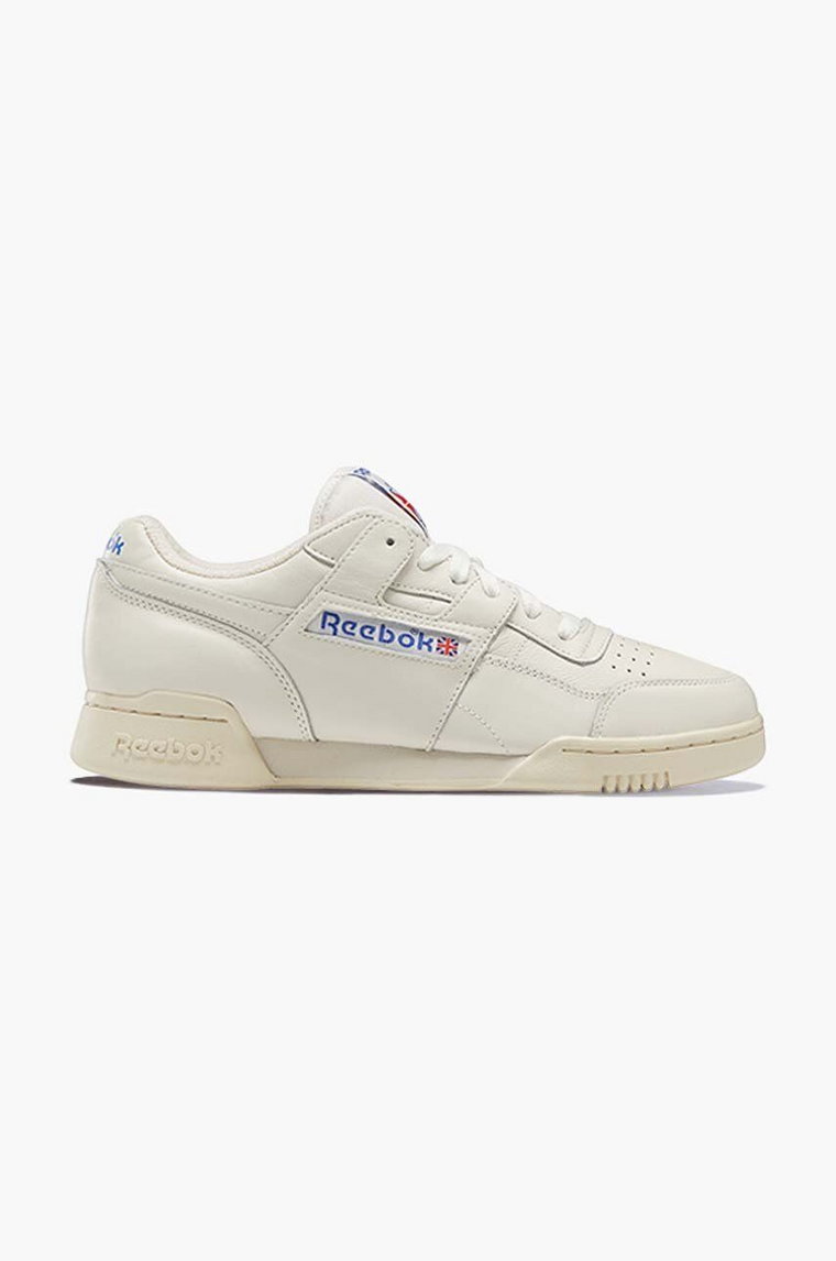 Reebok Classic sneakersy Workout Plus 1987 TV kolor beżowy DV6435-KREMOWY