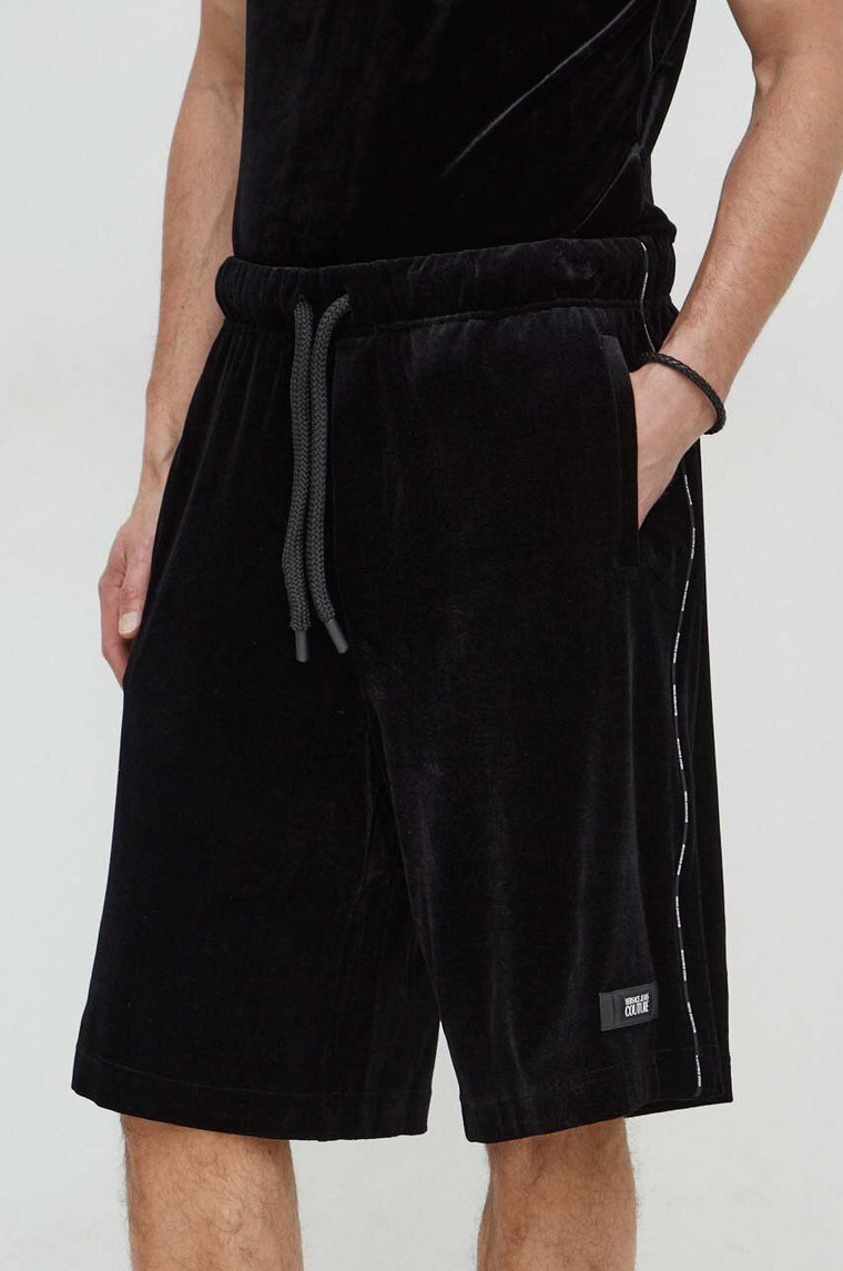 Versace Jeans Couture szorty męskie kolor czarny 76GAD321 J0082