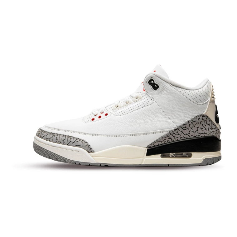 Retro Białe Cementowe Sneakersy (2023) Jordan